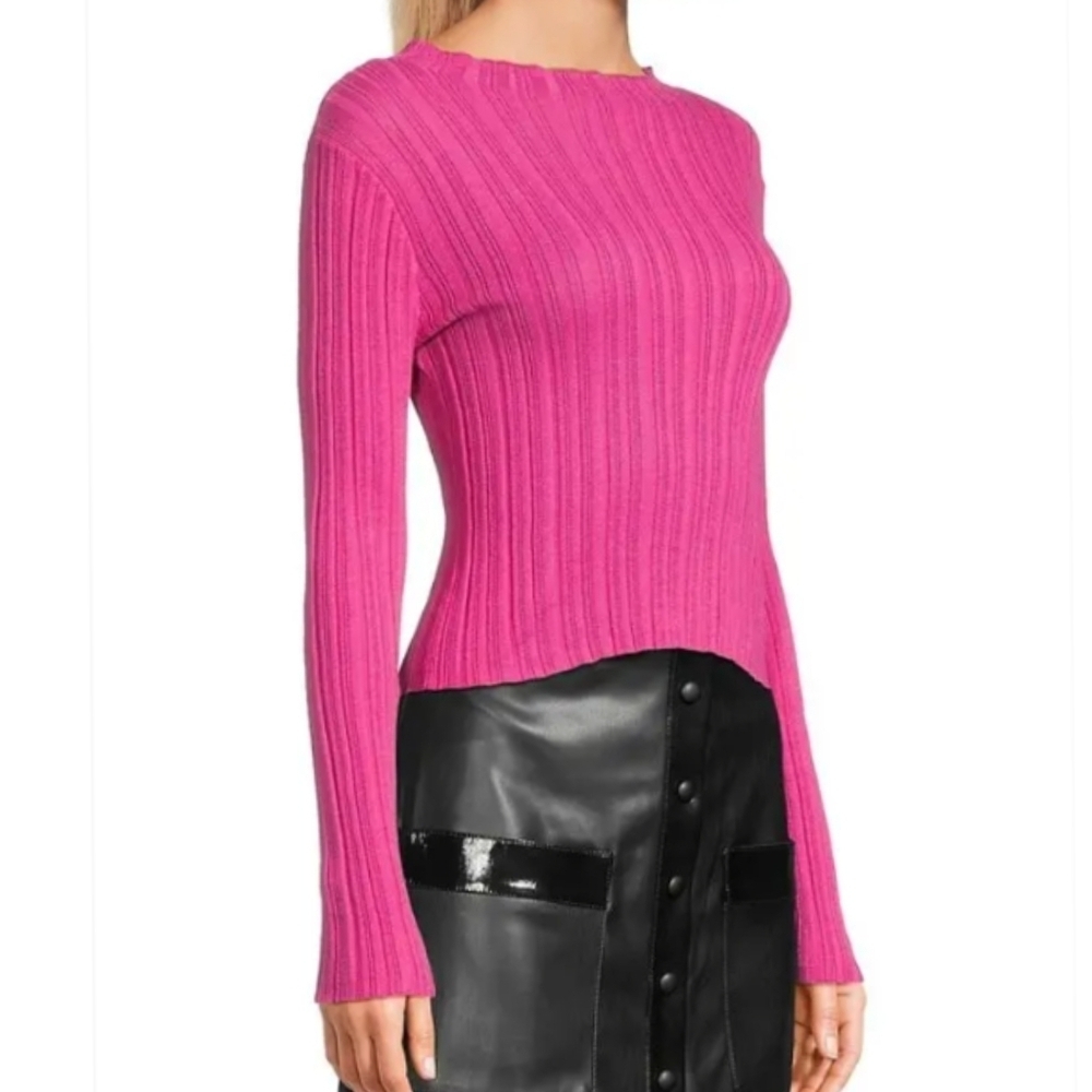 NEW Colorush Hendrix Rib Knit Funnelneck Sweater - Picture 2 of 9